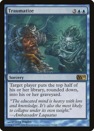 Traumatize (77) [M10] - MTG Single