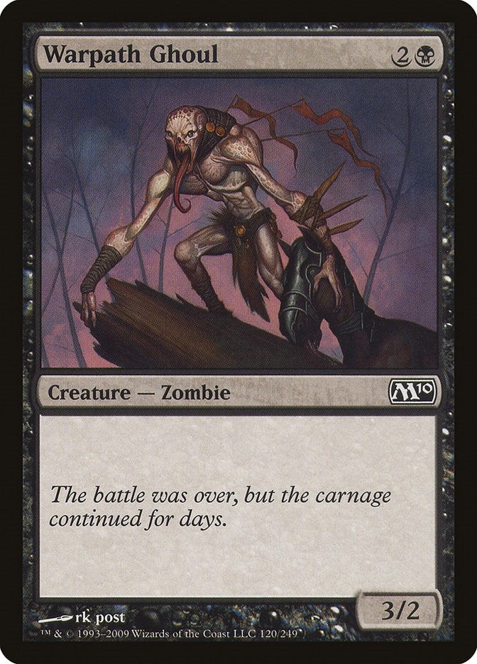 Warpath Ghoul (120) [M10] - MTG Single