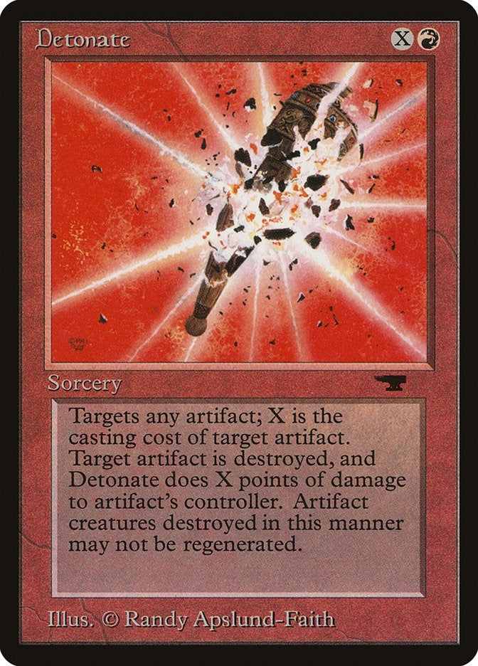 Detonate [ATQ] - MTG Single