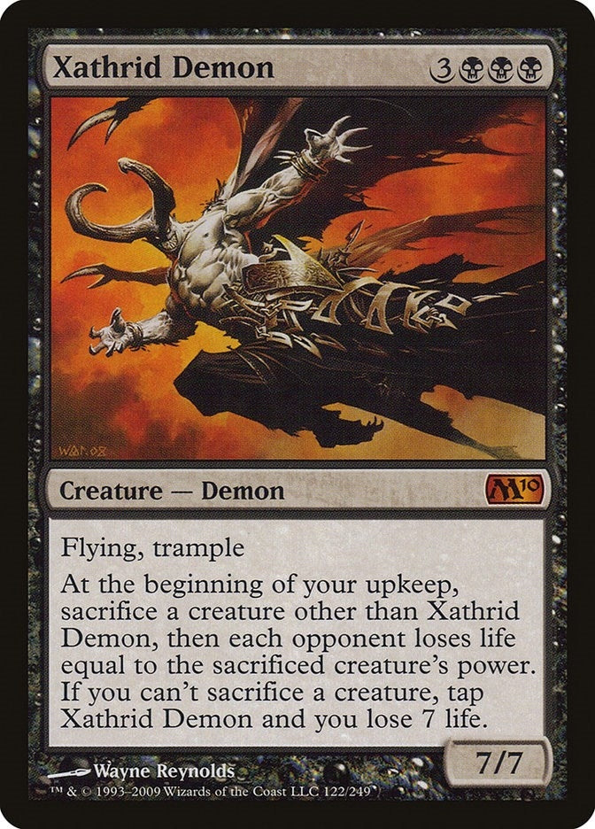 Xathrid Demon (122) [M10] - MTG Single