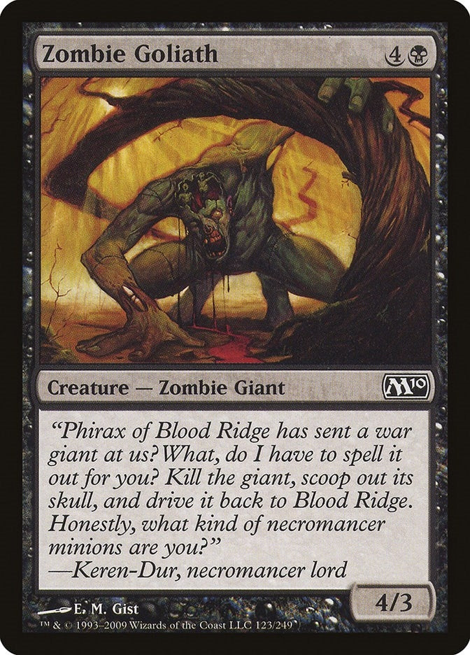 Zombie Goliath (123) [M10] - MTG Single