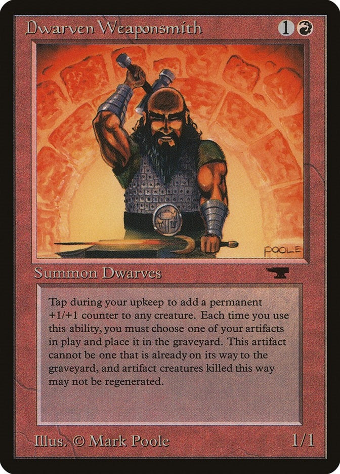 Dwarven Weaponsmith [ATQ] - MTG Single