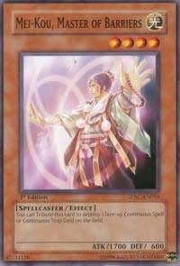 Mei-Kou Master of Barriers (16) (SDSC) - YuGiOh Single