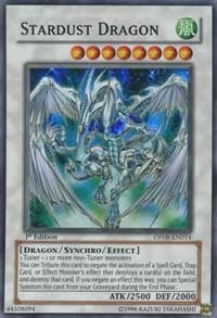 Stardust Dragon (8014) (DP08) - YuGiOh Single