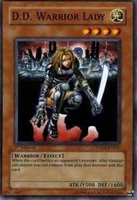 D.D. Warrior Lady (10) (SDDE) - YuGiOh Single