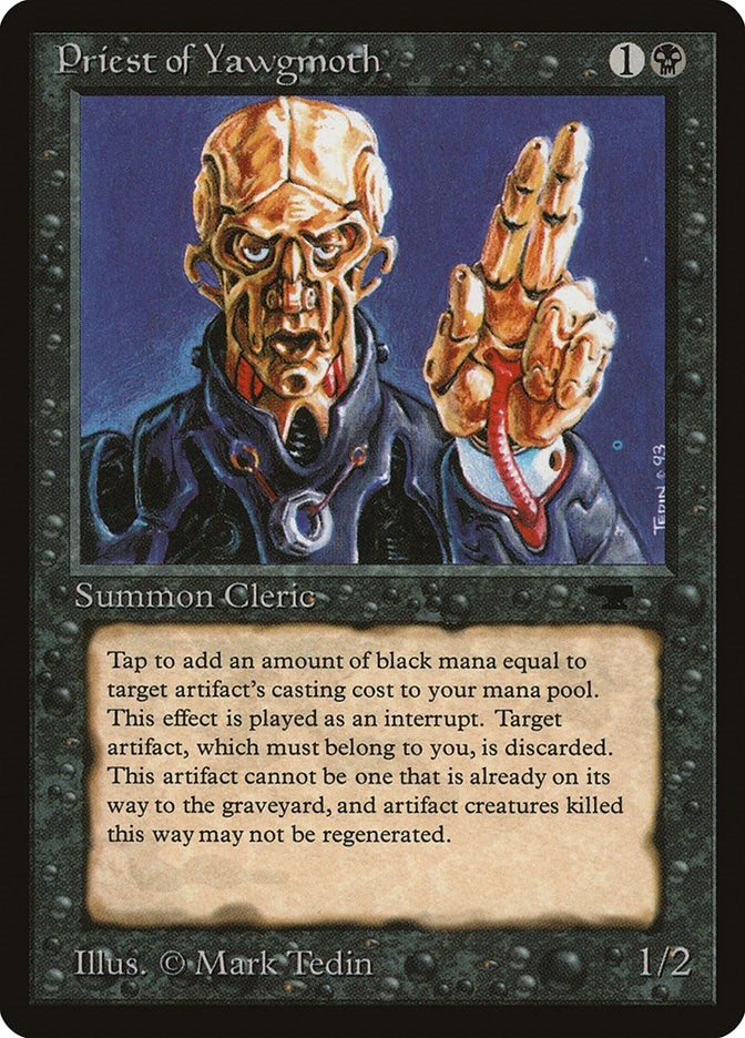 Priest of Yawgmoth [ATQ] - MTG Single
