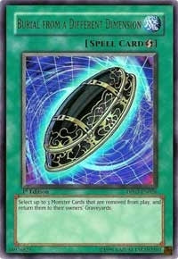 Burial from a Different Dimension (8010) (CP08) - YuGiOh Single