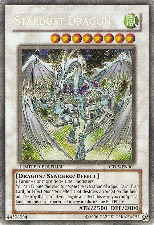 Stardust Dragon (5001) (CT05) - YuGiOh Single