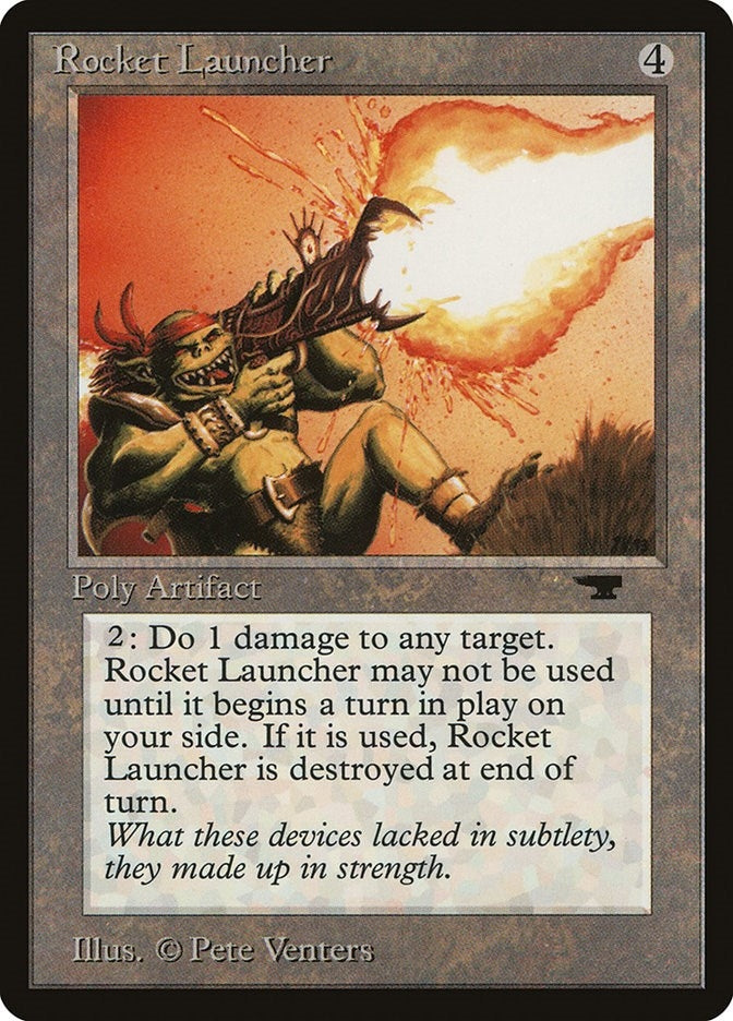 Rocket Launcher [ATQ] - MTG Single