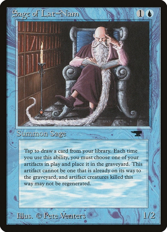 Sage of Lat-Nam [ATQ] - MTG Single