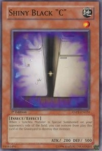 Shiny Black ’C’ (24) (ANPR) - YuGiOh Single