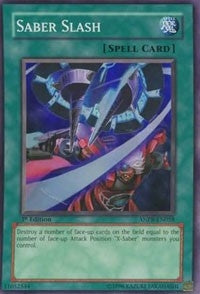 Saber Slash (58) (ANPR) - YuGiOh Single