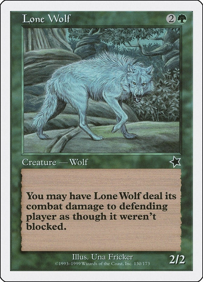Lone Wolf (130) [S99] - MTG Single