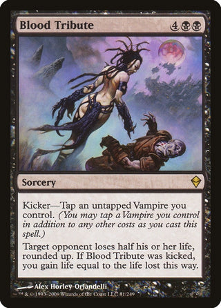 Blood Tribute (81) [ZEN] - MTG Single