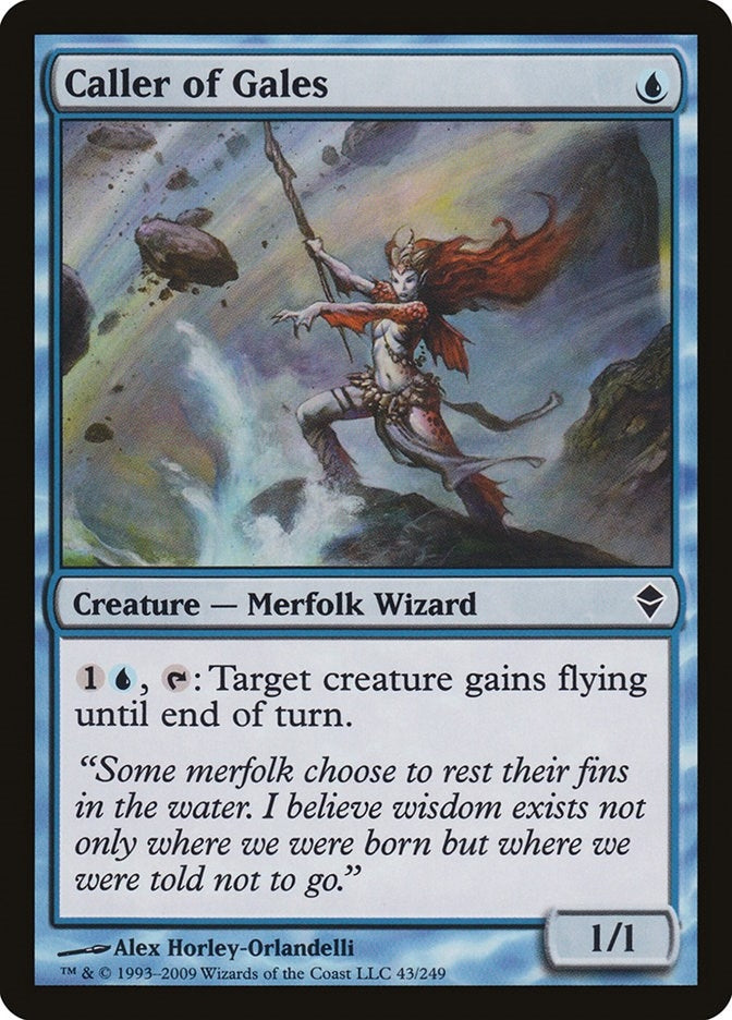 Caller of Gales (43) [ZEN] - MTG Single