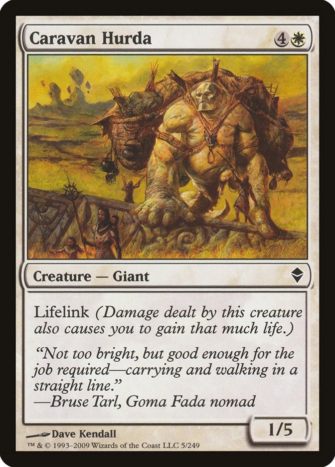 Caravan Hurda (5) [ZEN] - MTG Single