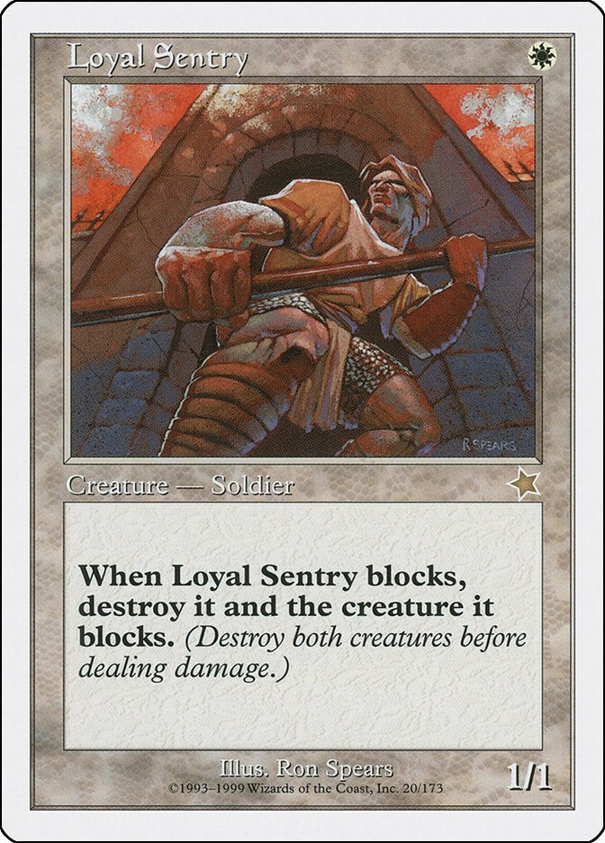 Loyal Sentry (20) [S99] - MTG Single