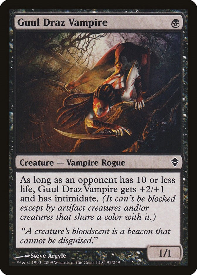 Guul Draz Vampire (93) [ZEN] - MTG Single