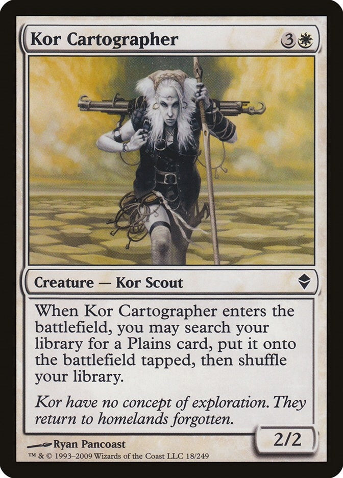 Kor Cartographer (18) [ZEN] - MTG Single