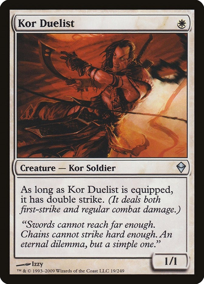 Kor Duelist (19) [ZEN] - MTG Single