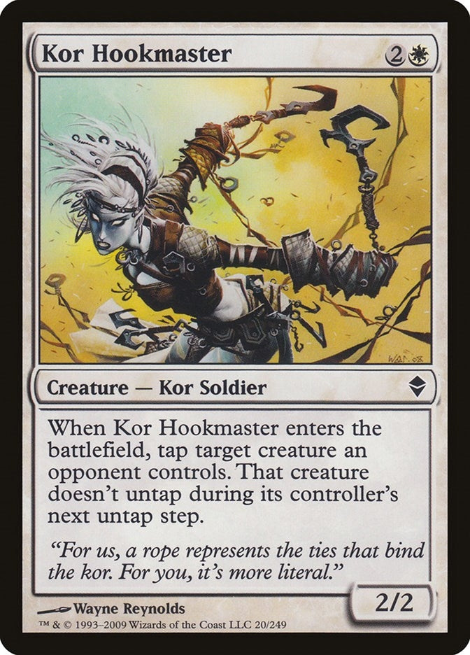 Kor Hookmaster (20) [ZEN] - MTG Single