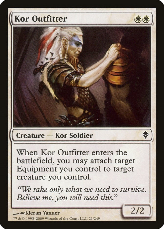 Kor Outfitter (21) [ZEN] - MTG Single