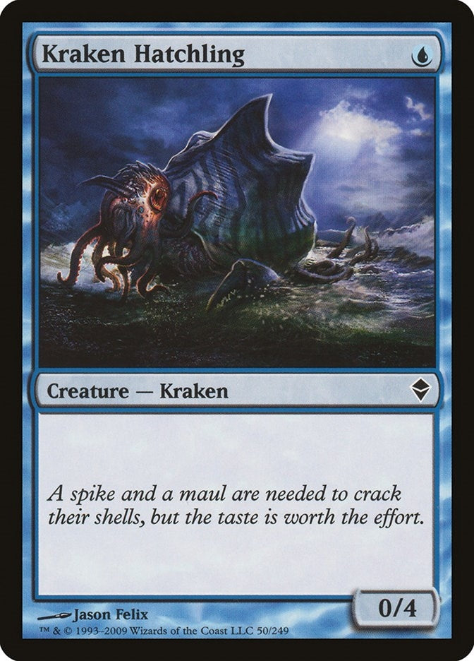 Kraken Hatchling (50) [ZEN] - MTG Single