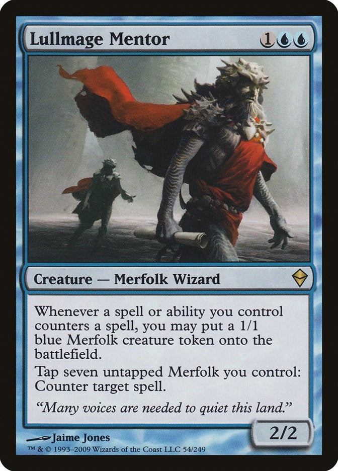 Lullmage Mentor (54) [ZEN] - MTG Single