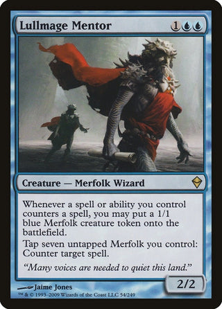 Lullmage Mentor (54) [ZEN] - MTG Single