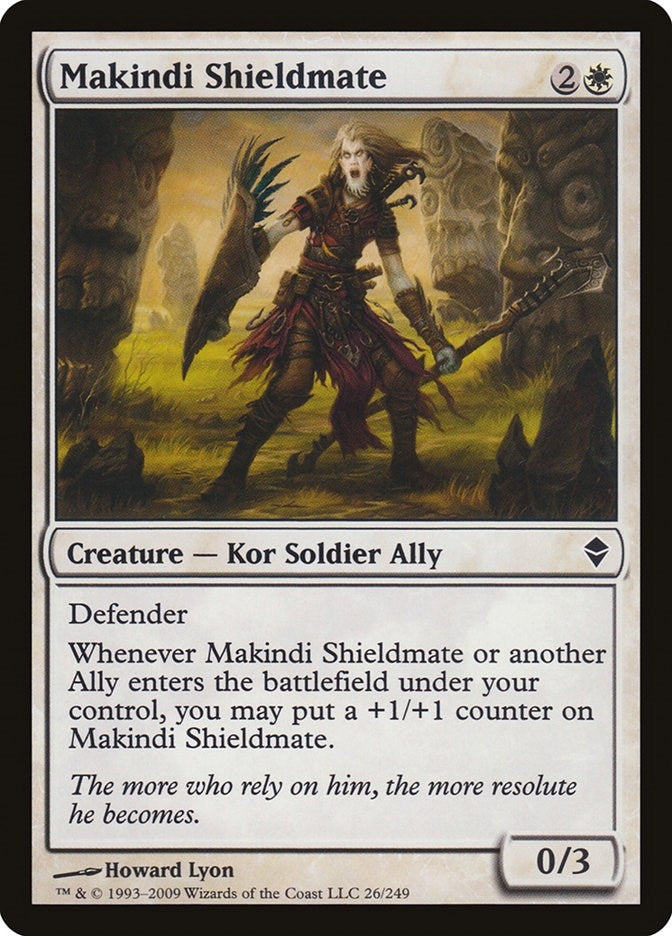 Makindi Shieldmate (26) [ZEN] - MTG Single