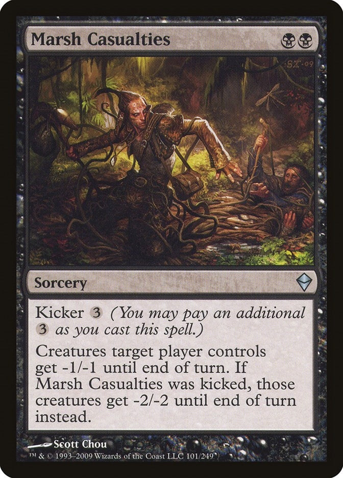 Marsh Casualties (101) [ZEN] - MTG Single