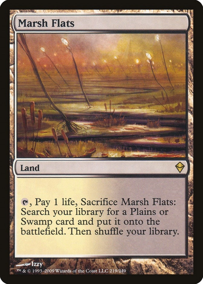 Marsh Flats (219) [ZEN] - MTG Single