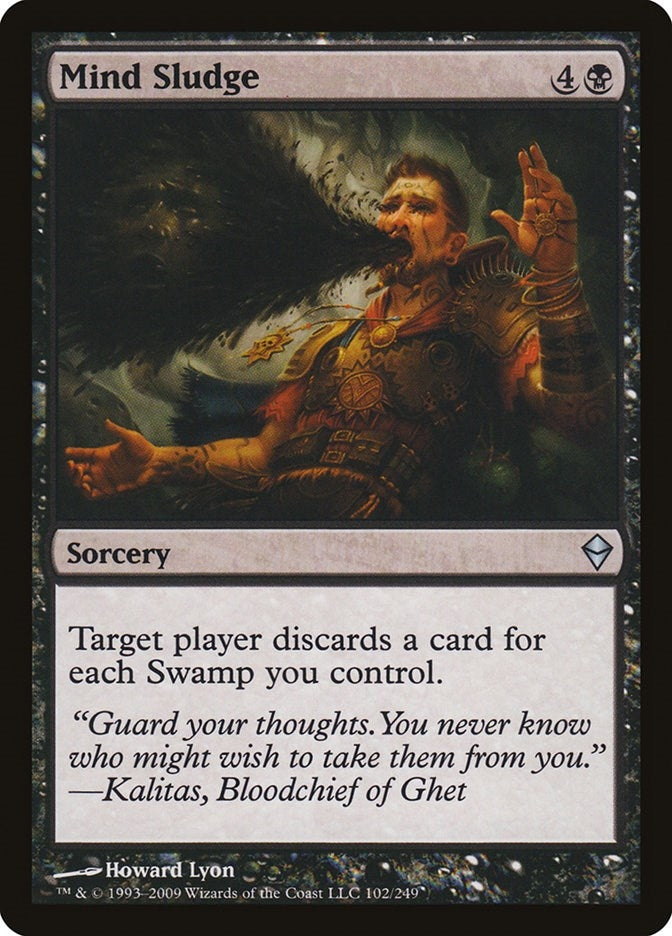 Mind Sludge (102) [ZEN] - MTG Single