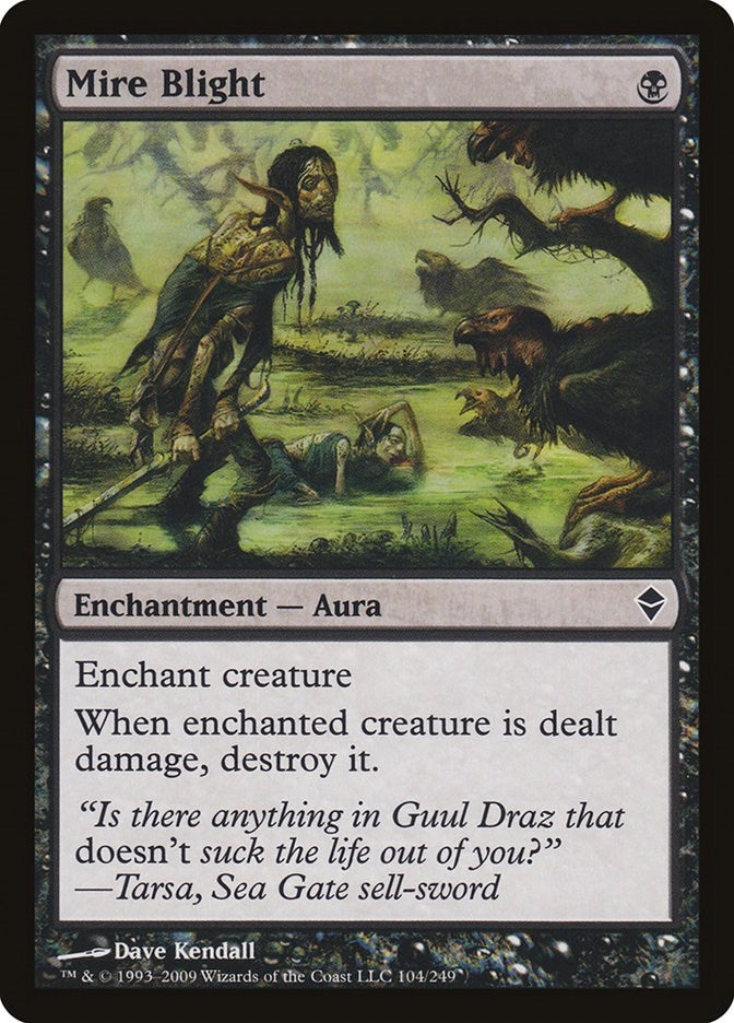 Mire Blight (104) [ZEN] - MTG Single