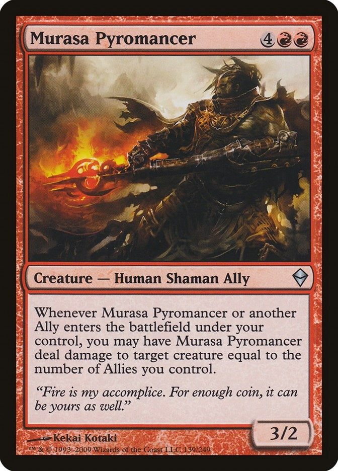 Murasa Pyromancer (139) [ZEN] - MTG Single