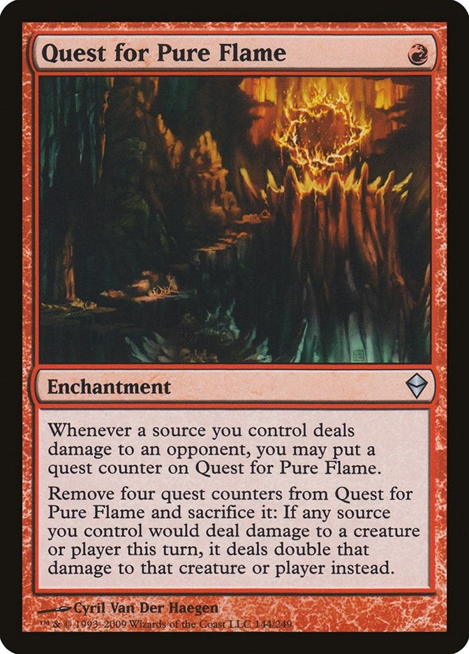 Quest for Pure Flame (144) [ZEN] - MTG Single