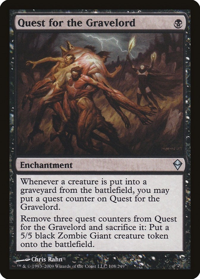 Quest for the Gravelord (108) [ZEN] - MTG Single