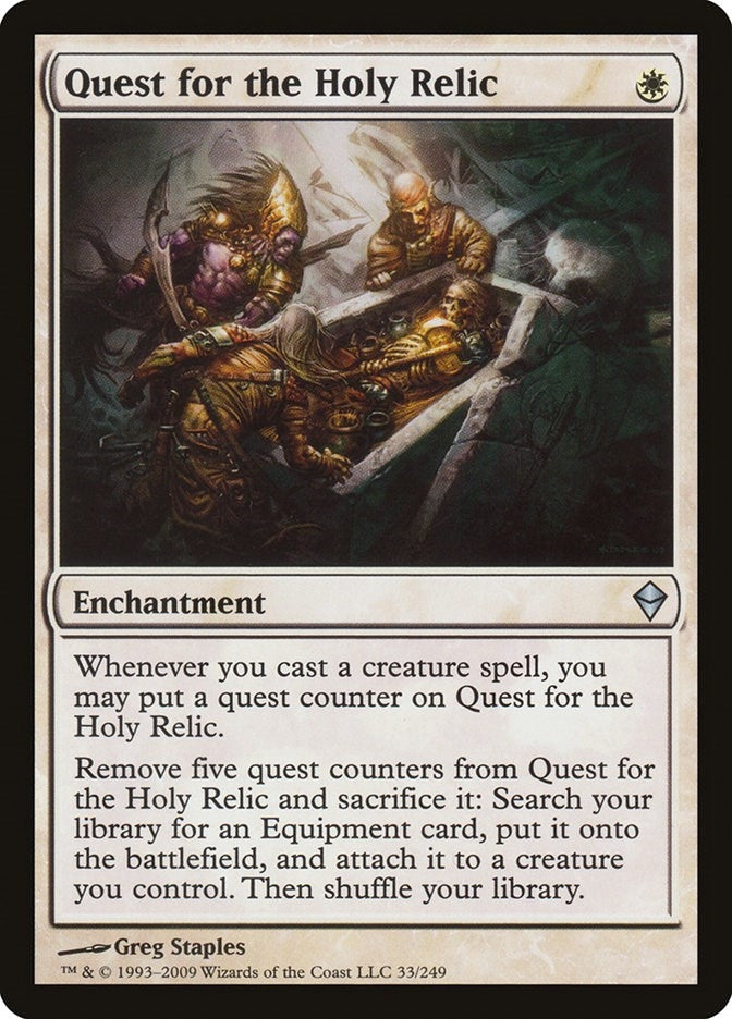 Quest for the Holy Relic (33) [ZEN] - MTG Single