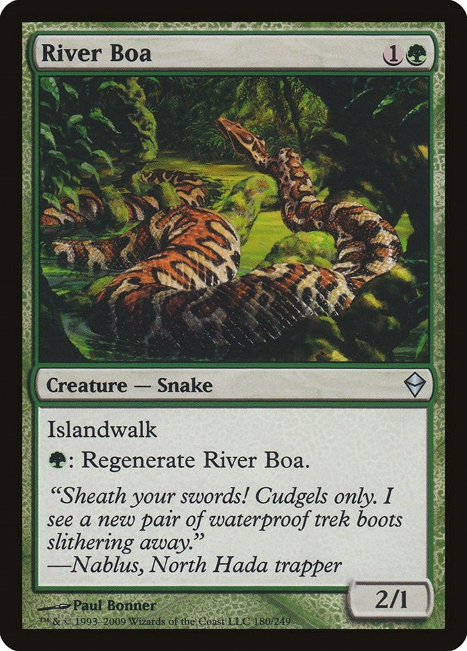 River Boa (180) [ZEN] - MTG Single