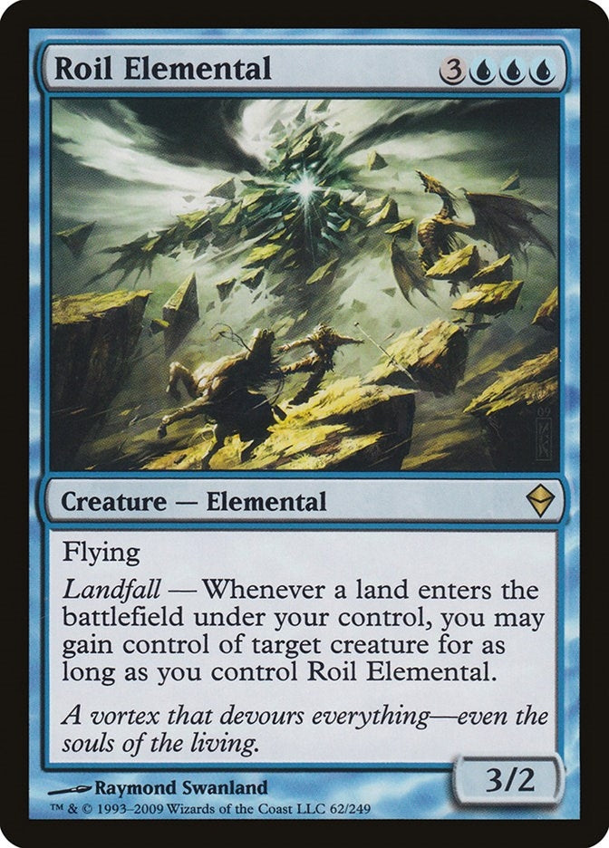 Roil Elemental (62) [ZEN] - MTG Single