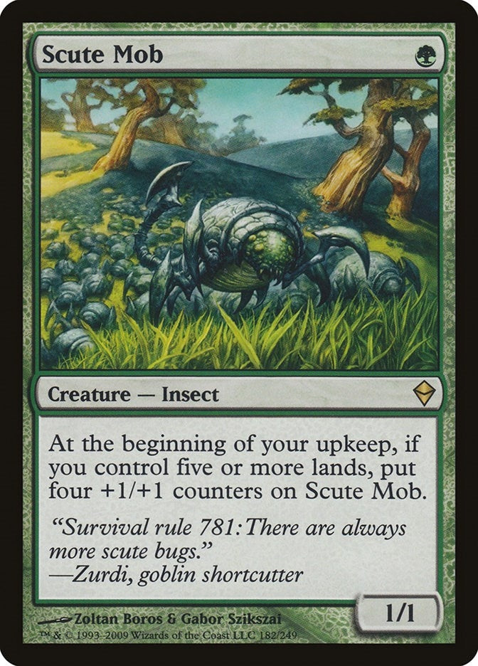 Scute Mob (182) [ZEN] - MTG Single