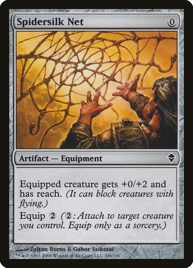 Spidersilk Net (206) [ZEN] - MTG Single