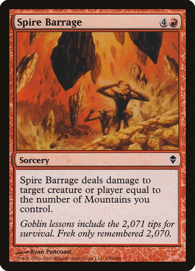 Spire Barrage (150) [ZEN] - MTG Single
