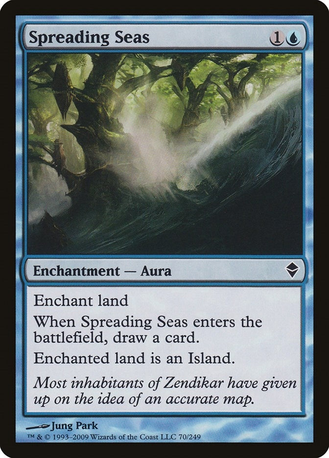 Spreading Seas (70) [ZEN] - MTG Single