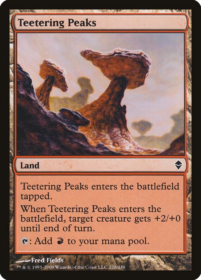 Teetering Peaks (226) [ZEN] - MTG Single