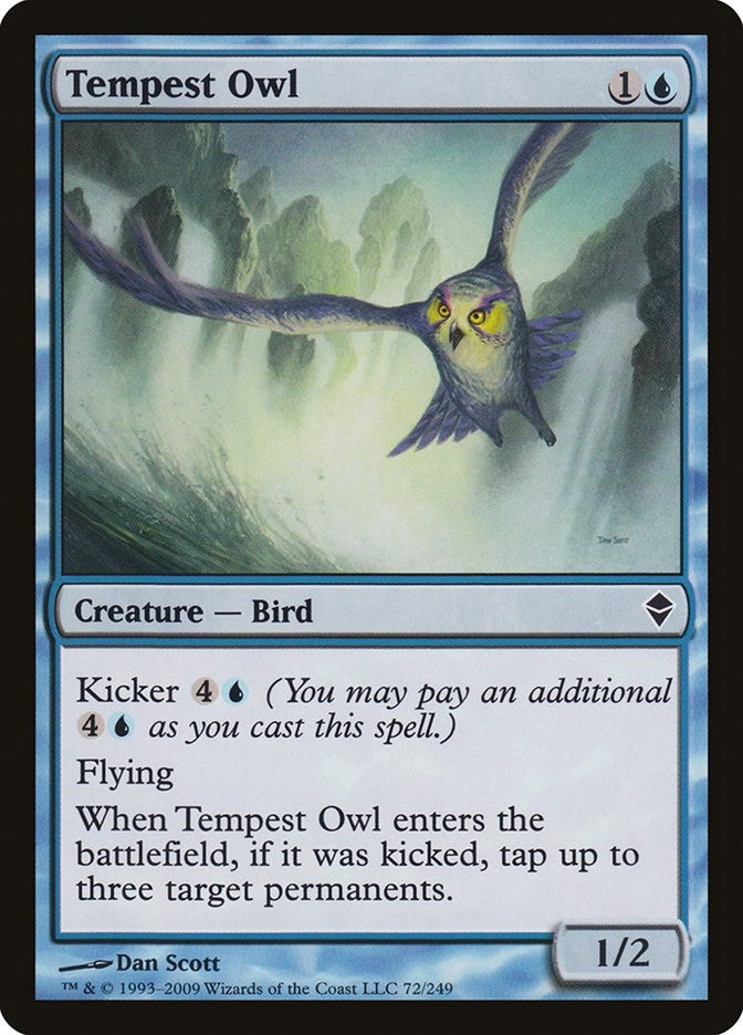 Tempest Owl (72) [ZEN] - MTG Single