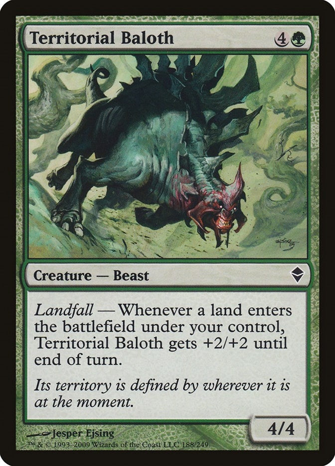 Territorial Baloth (188) [ZEN] - MTG Single