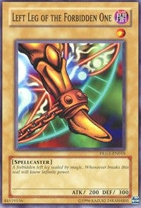 Left Leg of the Forbidden One (1019) (DLG1) - YuGiOh Single