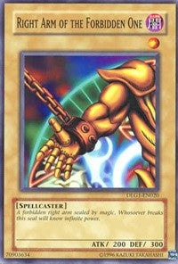 Right Arm of the Forbidden One (1020) (DLG1) - YuGiOh Single