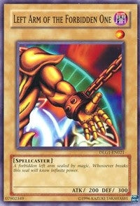 Left Arm of the Forbidden One (1021) (DLG1) - YuGiOh Single